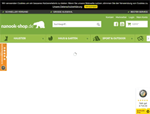 Tablet Screenshot of nanook-shop.de